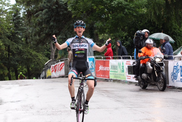 La vittoria di Andrea Garosio ad Osteria Grande