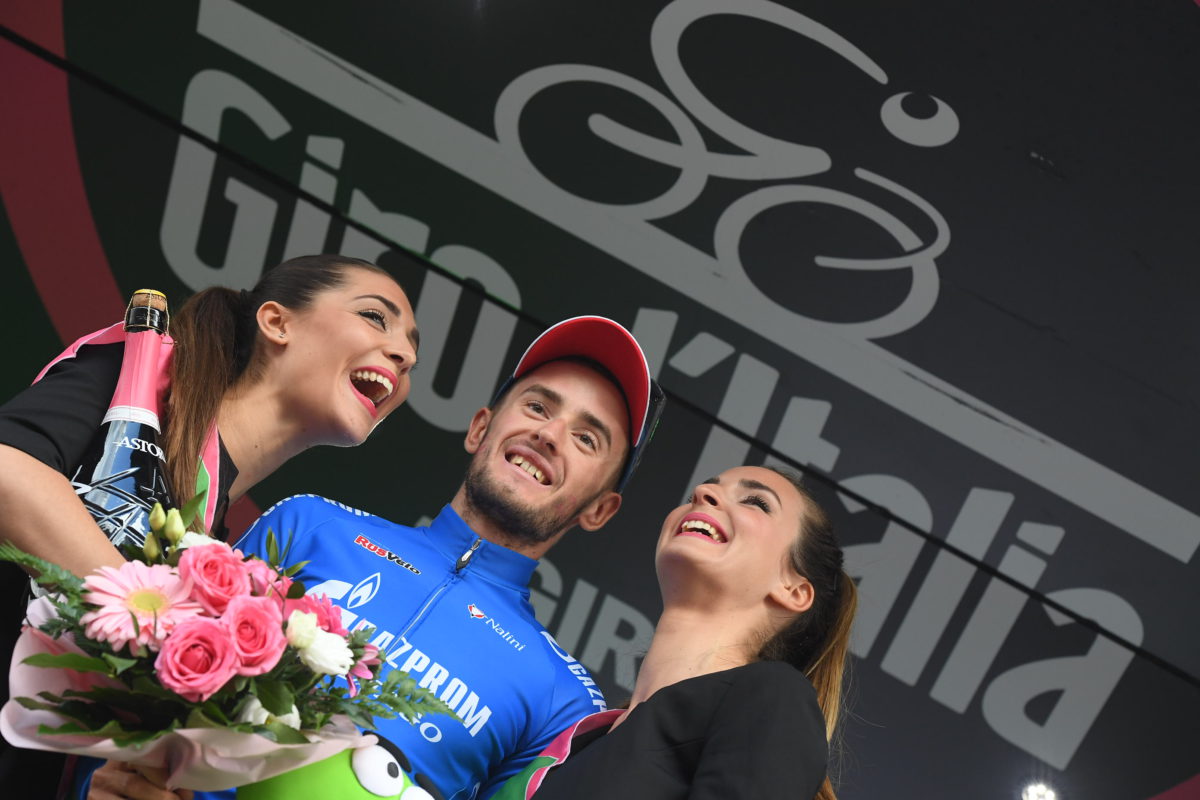 Alexander Foliforov (Gazprom-Rusvelo) vince la cronoscalata all'Alpe di Siusi
