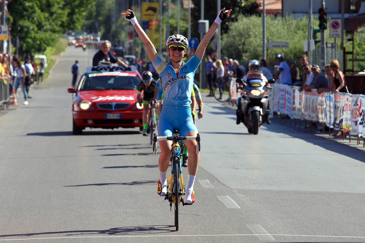 La vittoria di Sofia Bertizzolo a Montignoso