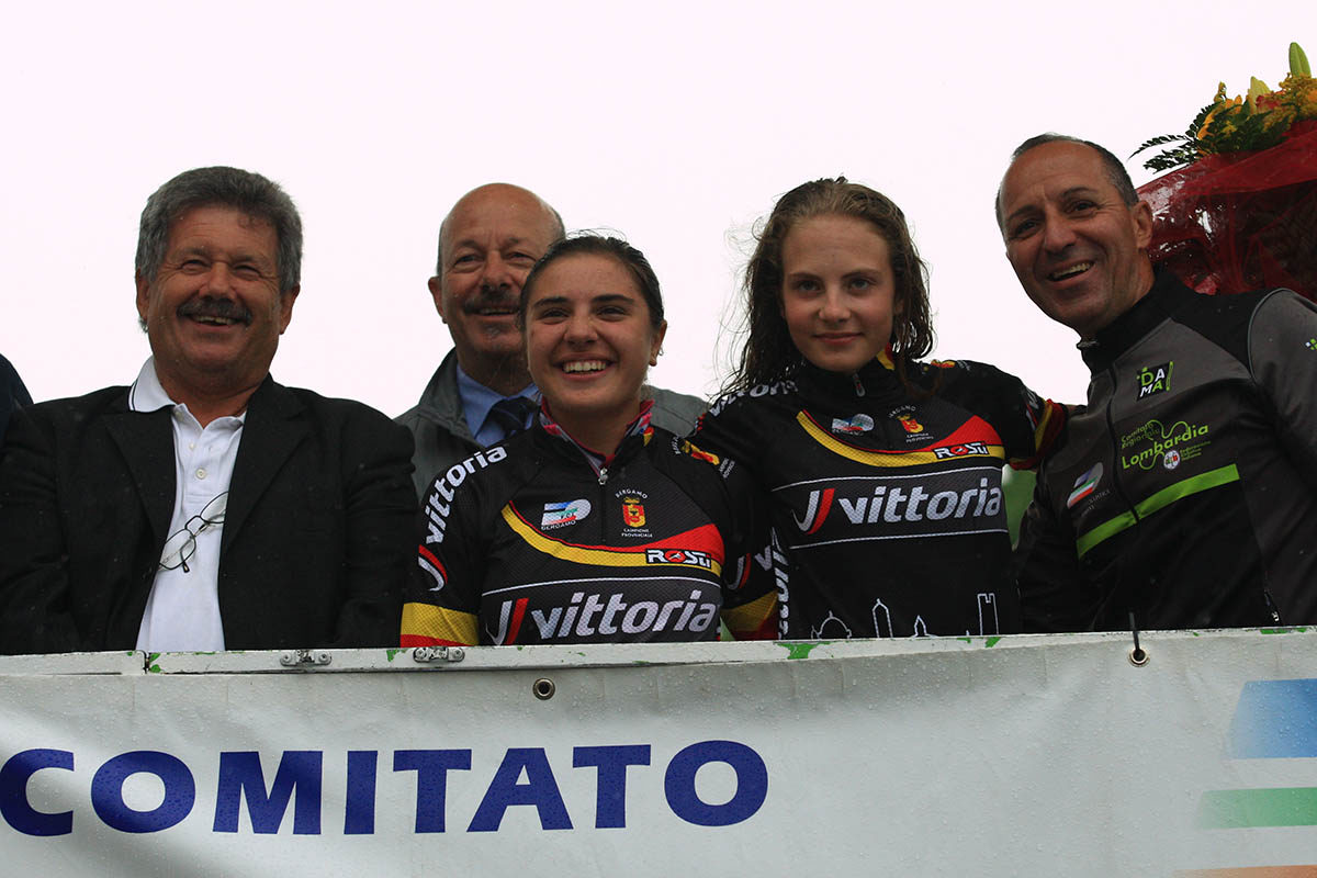 Emma Redaelli e Greta Tebaldi sono le due campionesse bergamasche delle categorie Donne Esordienti 1° e 2° anno