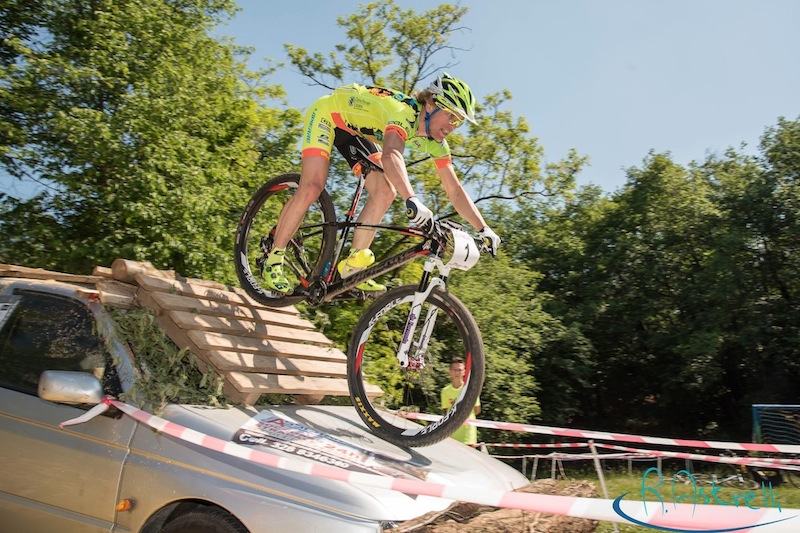 Martino Fruet in azione a Rezzato