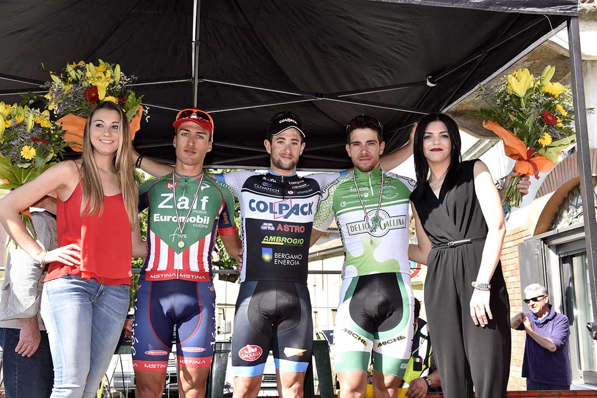 Il podio di Sesto Cremonese