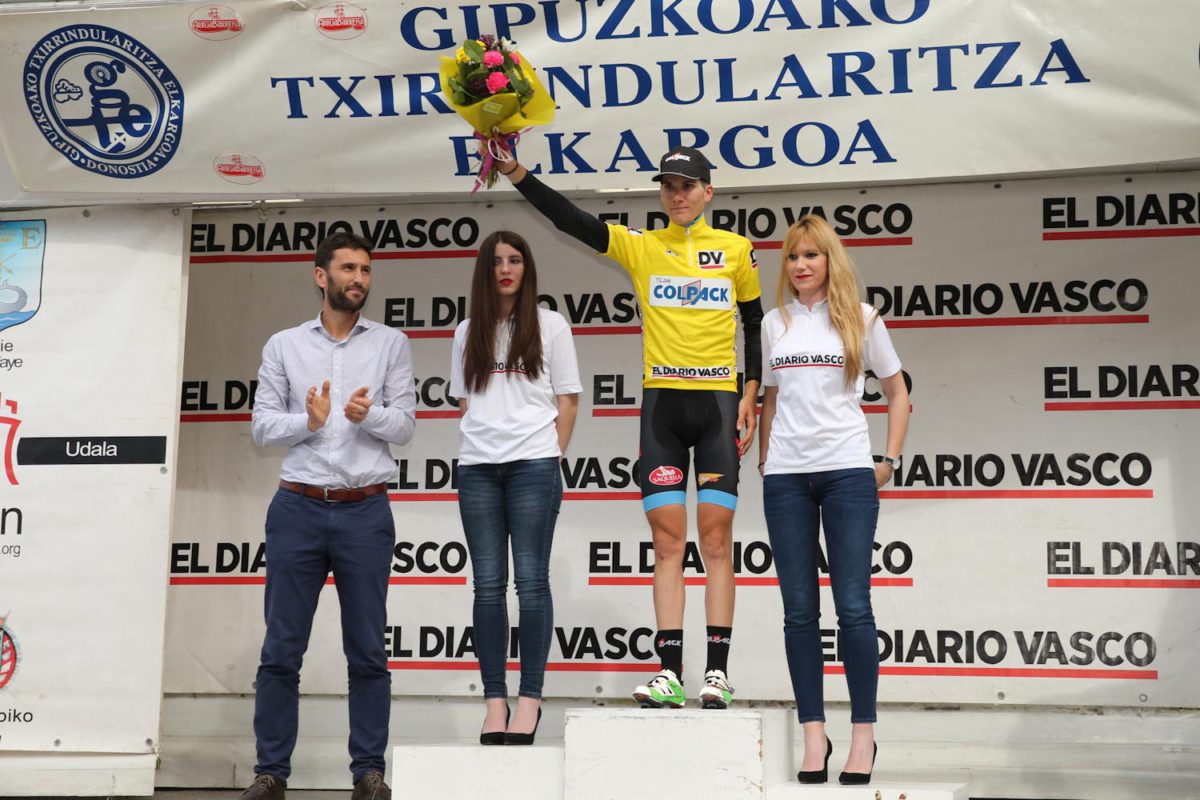 Edward Ravasi confermato leader della Vuelta al Bidasoa