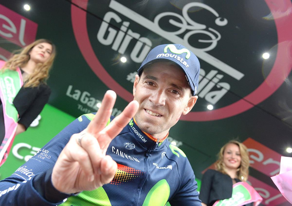 Alejandro Valverde vincitore ad Andalo
