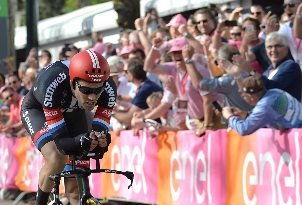 Tom Dumoulin in azione