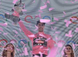Tom Dumoulin prima maglia rosa del Giro d'Italia 2016