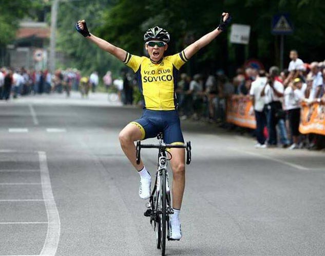 Federico Mascheroni vincitore tra gli Allievi nel 2015