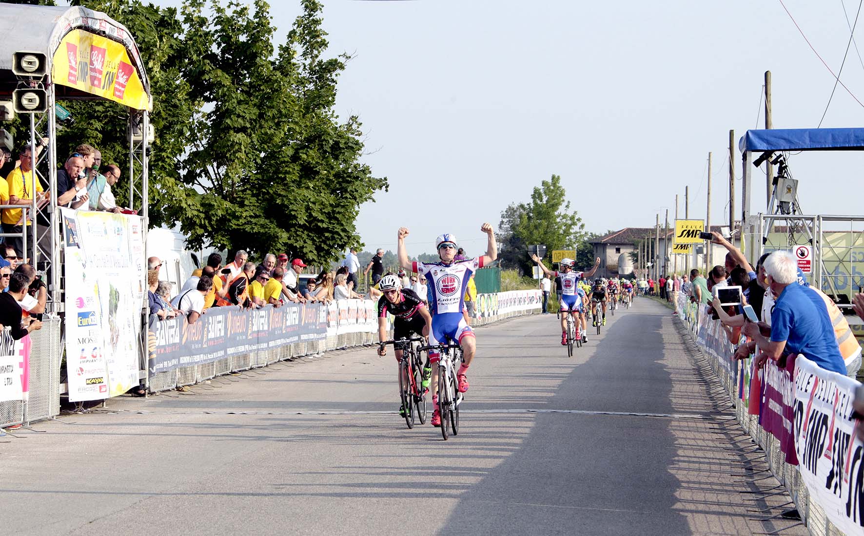 La vittoria di Moreno Marchetti nella prima tappa del Giro del Friuli Juniores