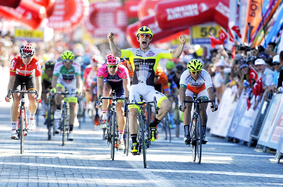 La vittoria di Jakub Mareczko nell'ultima tappa del Giro di Turchia