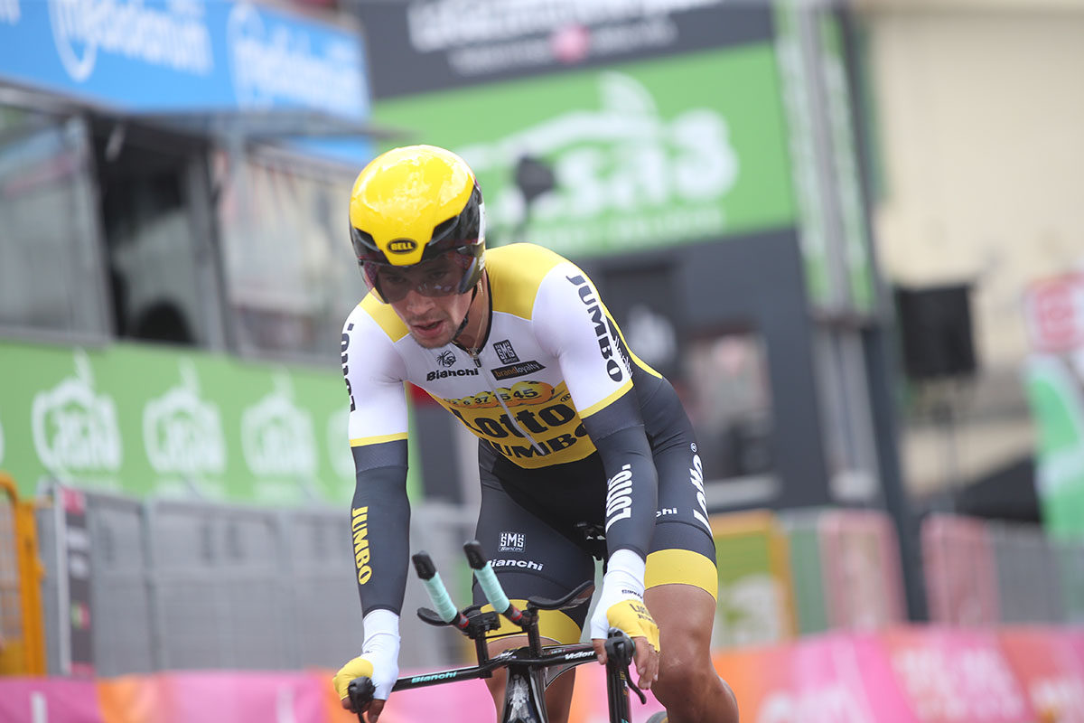 Primoz Roglic (Team Lotto NL - Jumbo) vince la crono del Chianti Classico al Giro d'Italia 2016