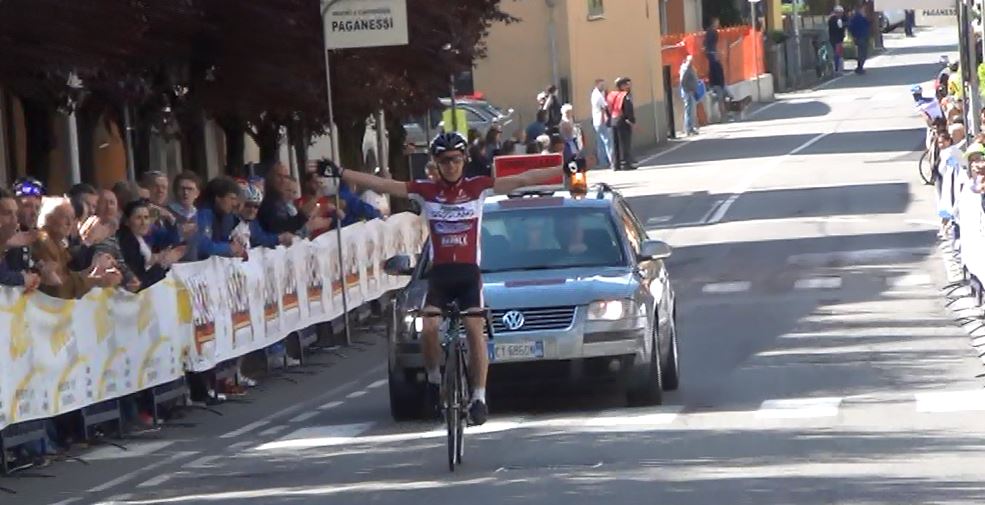 La vittoria di Samuele Rubino a Colzate