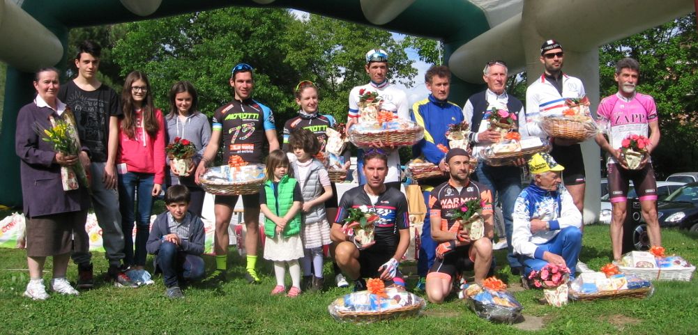 Il gruppo dei vincitori