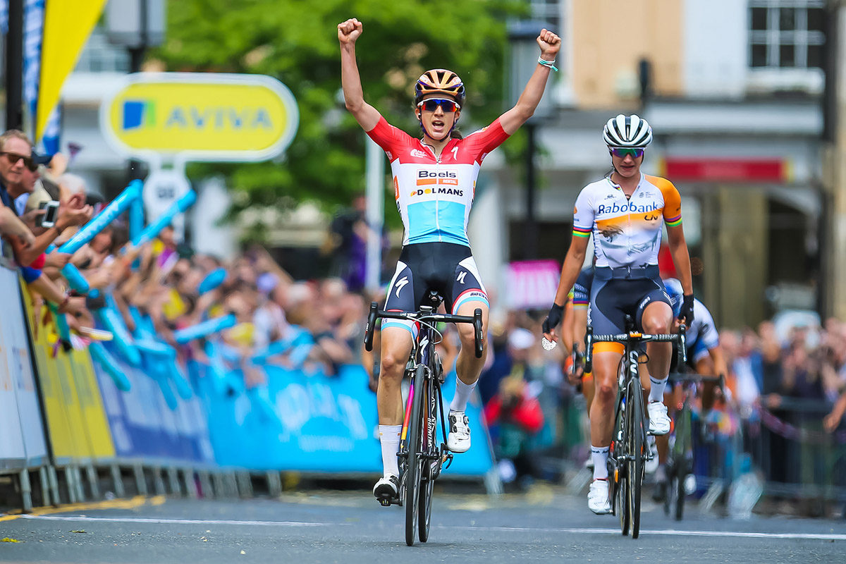 La vittoria di Christine Majerus nella prima tappa dell'Aviva Women's Tour 2016