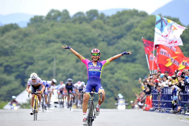 Yukiya Arashiro (Lampre Merida) vince la sesta tappa del Tour of Japan