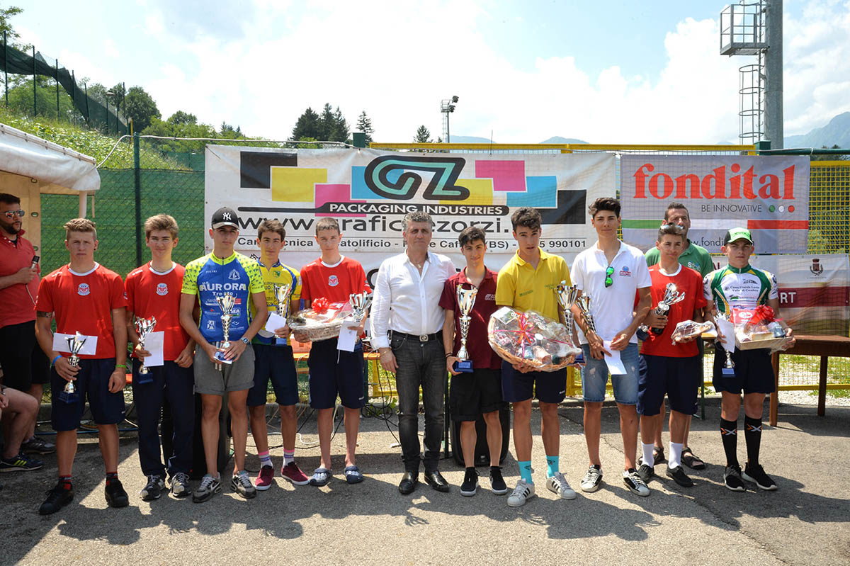 La premiazione del Piccolo Giro d'Oro