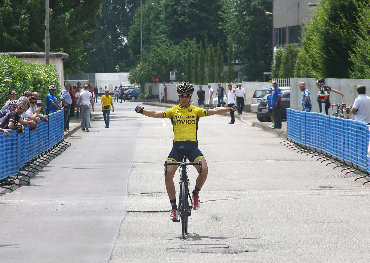 La vittoria dell'allievo Andrea Figini a Pessano