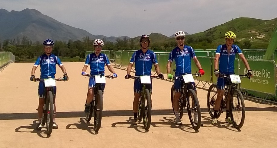 Atleti italiani dell'XCO a Rio per la prova olimpica