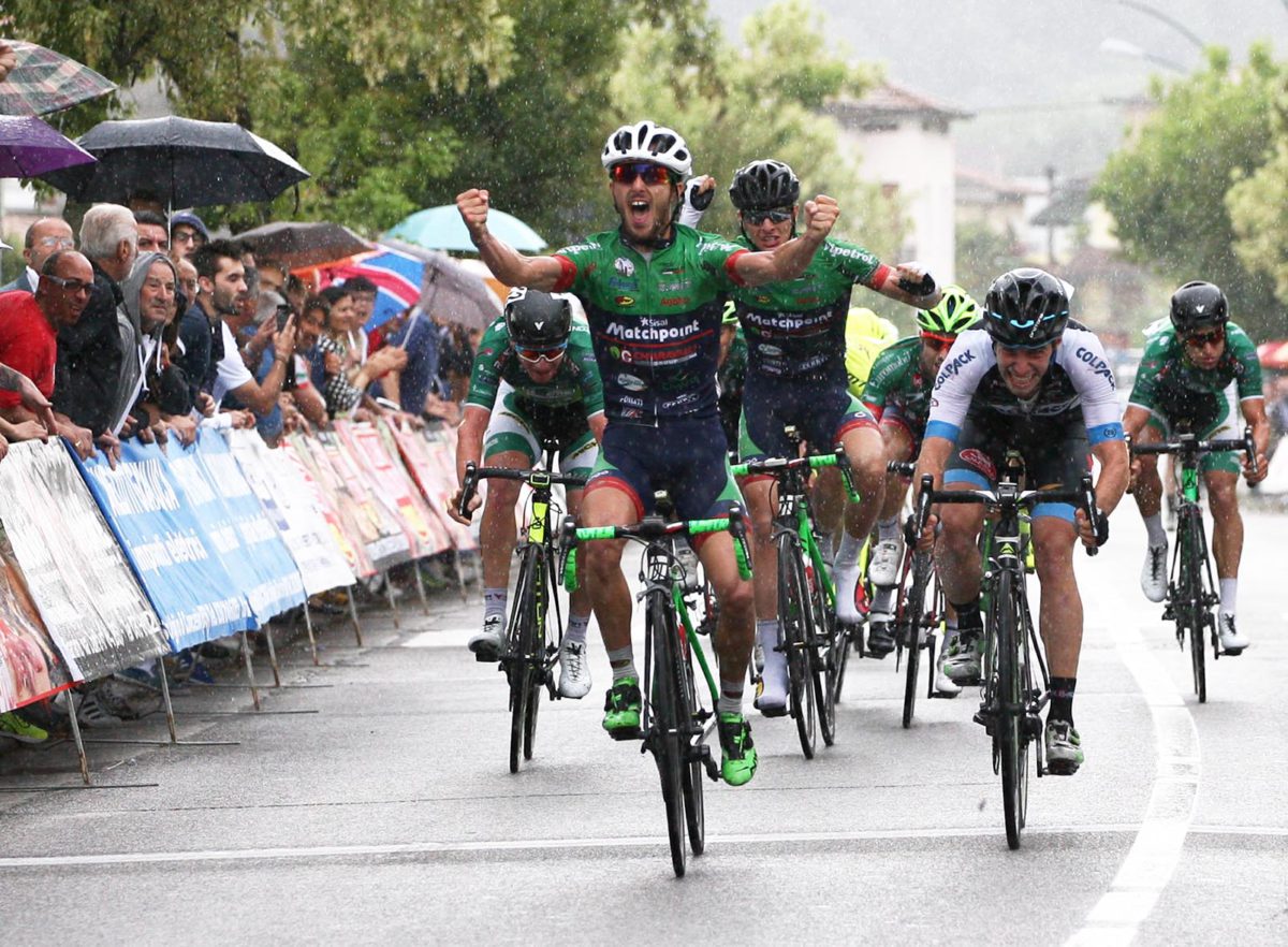 Gran volata di Leonardo Bonifazio a San Vigilio di Concesio