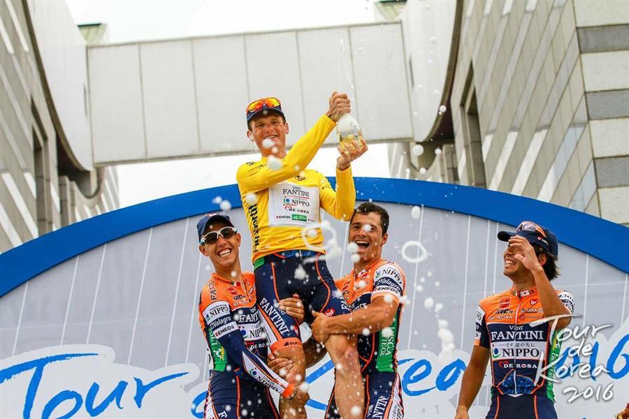 Grega Bole vincitore del Tour de Korea 2016