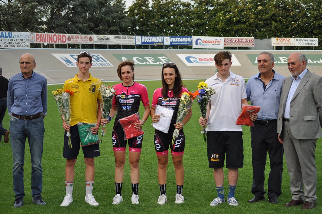 I vincitori del Gp Pavinord di Fiorenzuola 2016