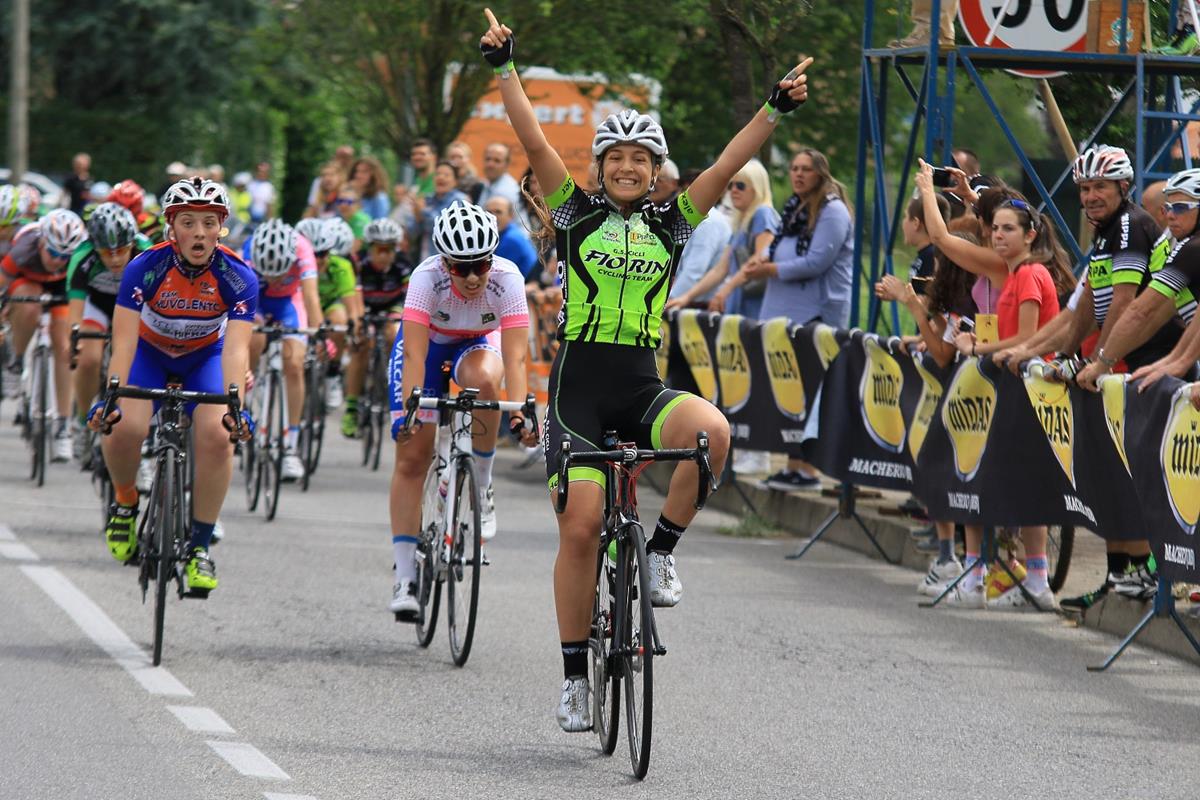Giada Capobianchi vince la gara Donne Allieve di Macherio