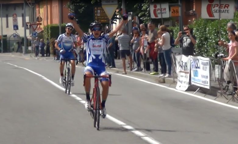 La vittoria di Davide Piganzoli a Cassinone di Seriate