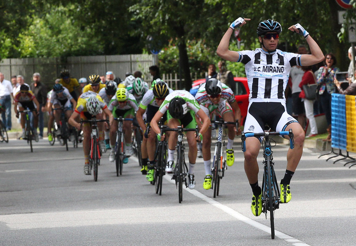 La vittoria di Davide Boscaro ad Agrate Brianza