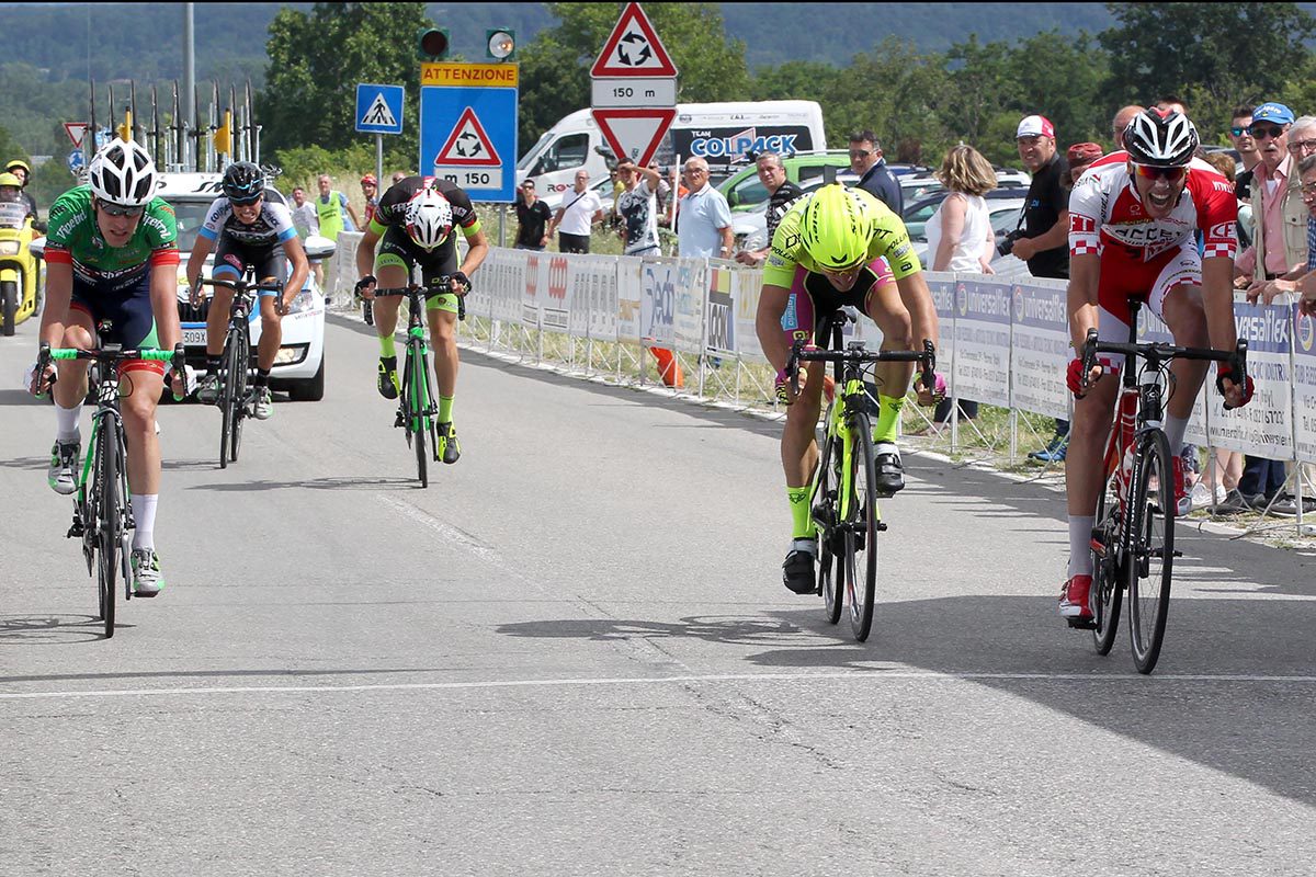 Simone Bernardini vince la Parma-La Spezia