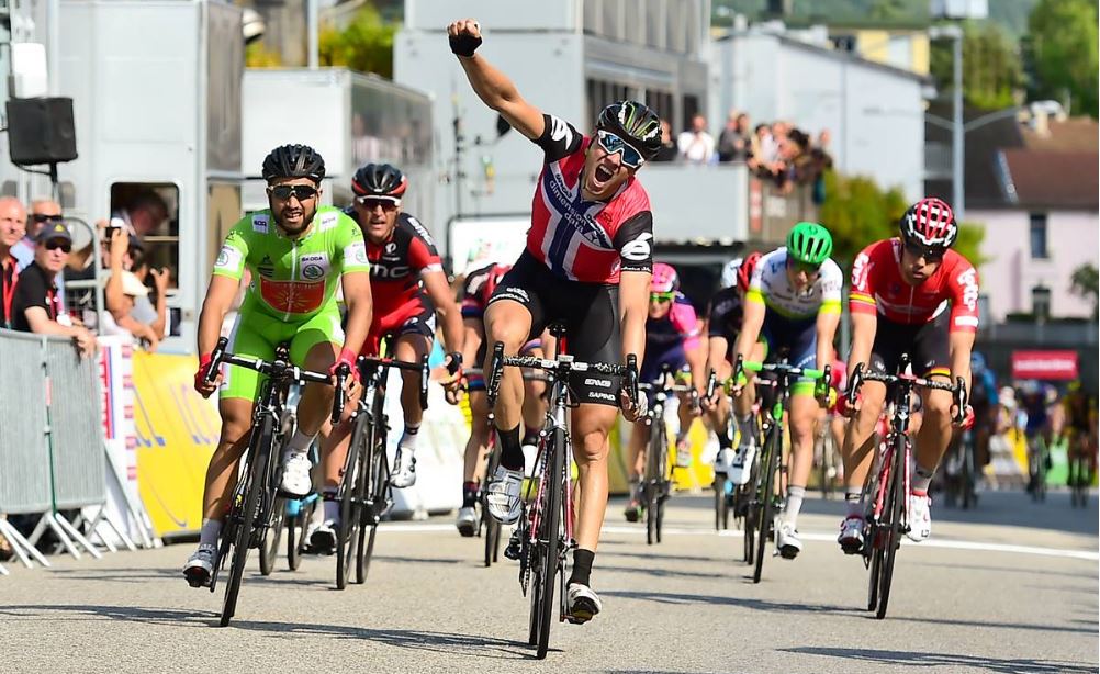 La vittoria di Edvald Boasson Hagen nella quarta tappa del Criterium du Dauphiné