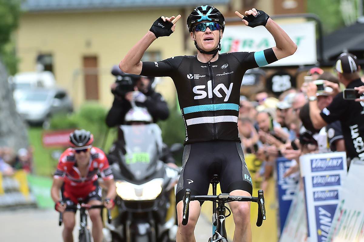Chris Froome vine la quinta tappa del Critérium du Dauphiné