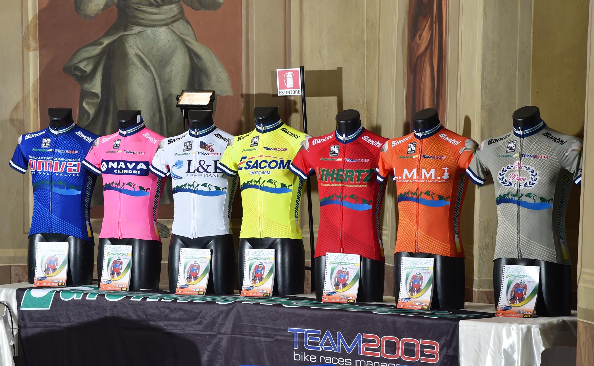 Le maglie dell'edizione 2016 della 3GIORNIOROBICA