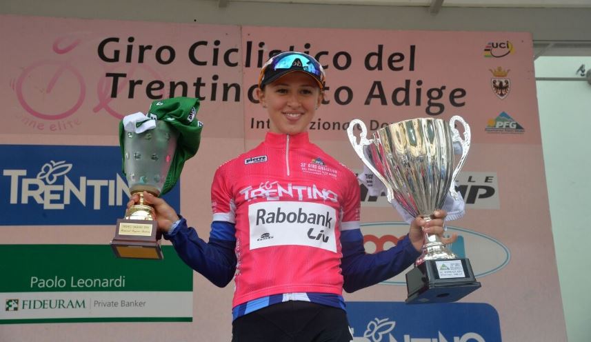 Katarzyna Niewadoma regina del Giro del Trentino Femminile 2016