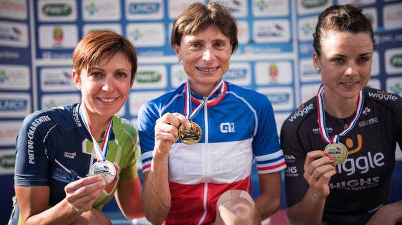 Edwige Pitel, a 49 anni, ancora campionessa di Francia