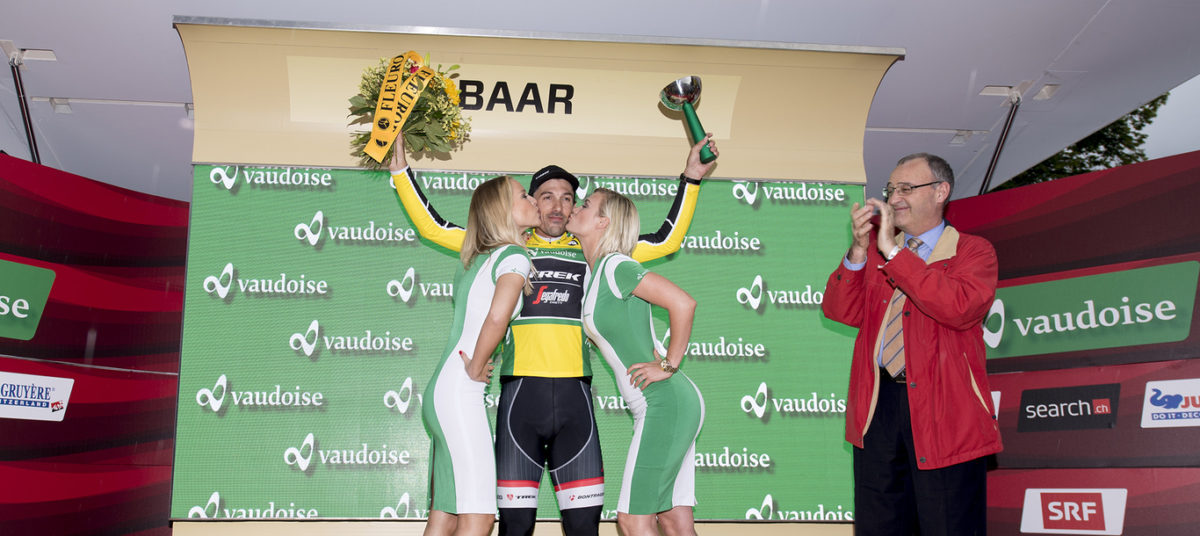 Fabian Cancellara primo leader del Giro di Svizzera 2016