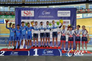 Medaglia d'argento per il quartetto Under 23 maschile