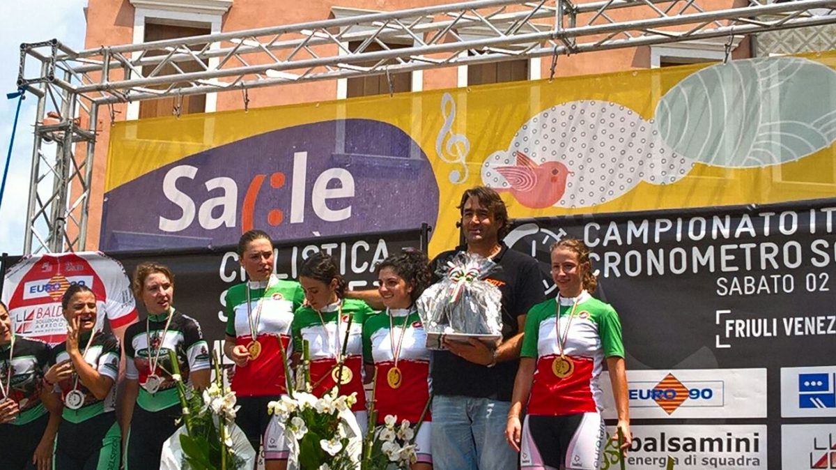 Eurotarget Still Bike società campione italiana della cronosquadre Donne Junior