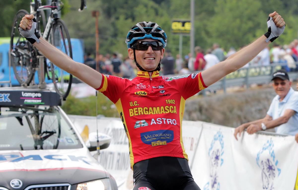 La vittoria di Andrea Garosio a Bosco Chiesanuova