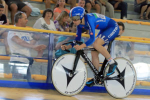 Martina Alzini in azione