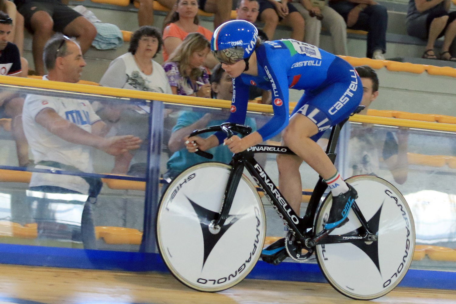 Martina Alzini in azione