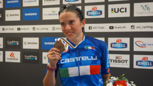 L'italiana Martina Berta medaglia di bronzo al Mondiale XCO Donne Junior
