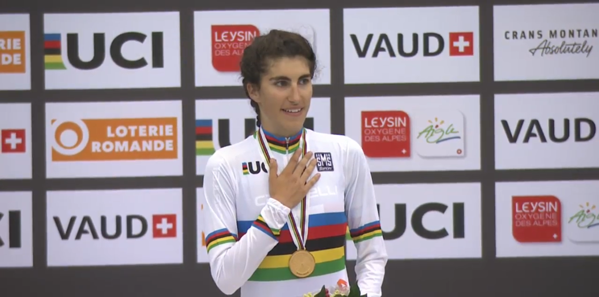 Elisa Balsamo Campionessa Mondiale Omnium Donne Junior