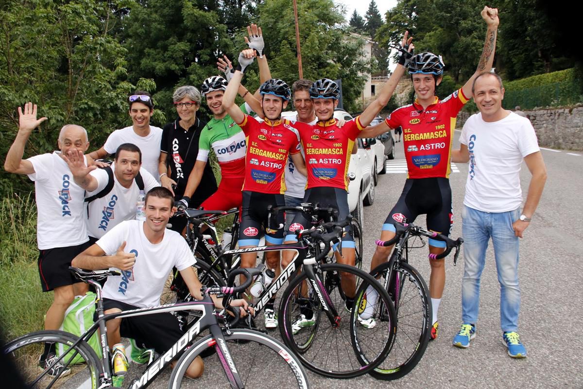 La festa del Team Colpack