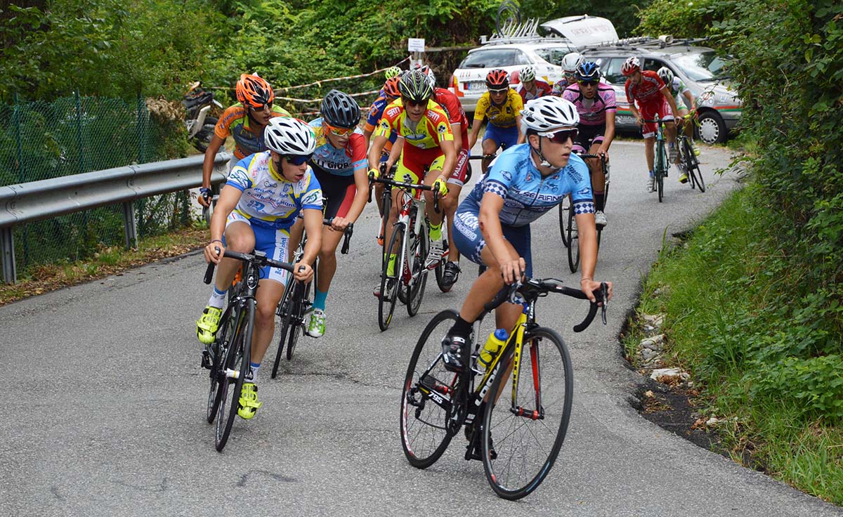 Davide Persico guida il gruppo sul Colle dei Pasta