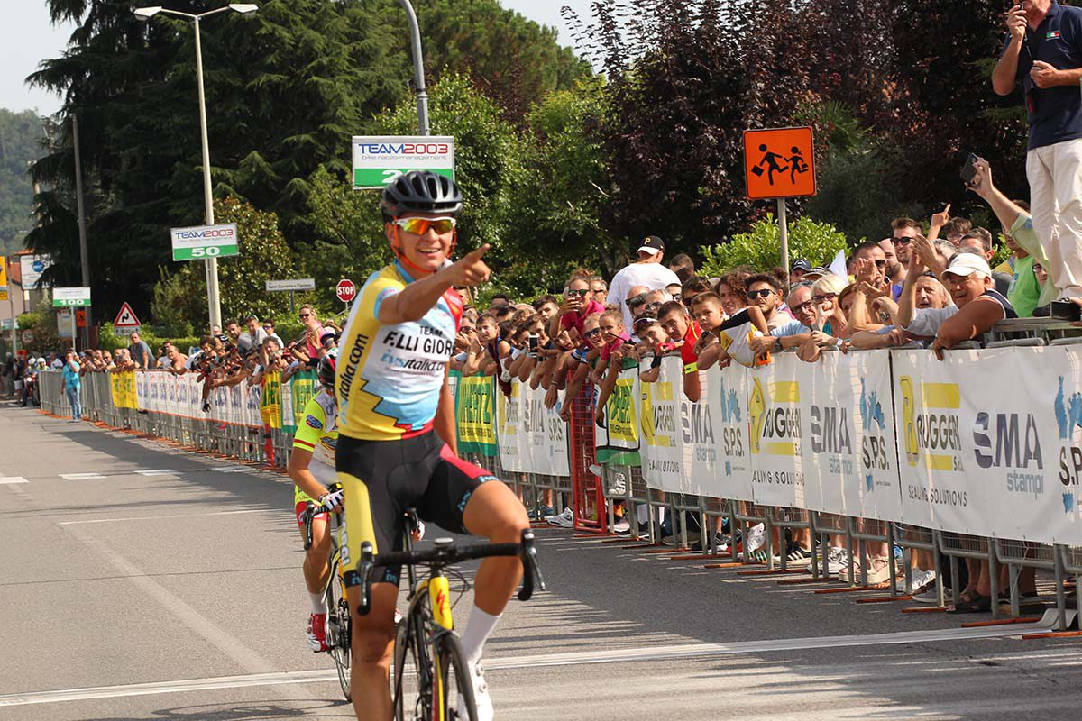 La vittoria di Alessandro Covi nel Trofeo Giorgi di Albano