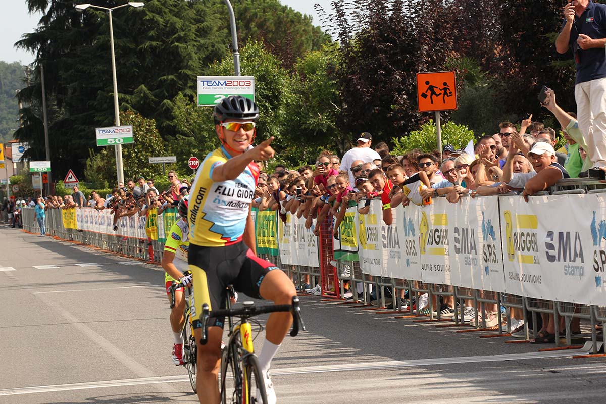 La vittoria di Alessandro Covi nel Trofeo Giorgi di Albano
