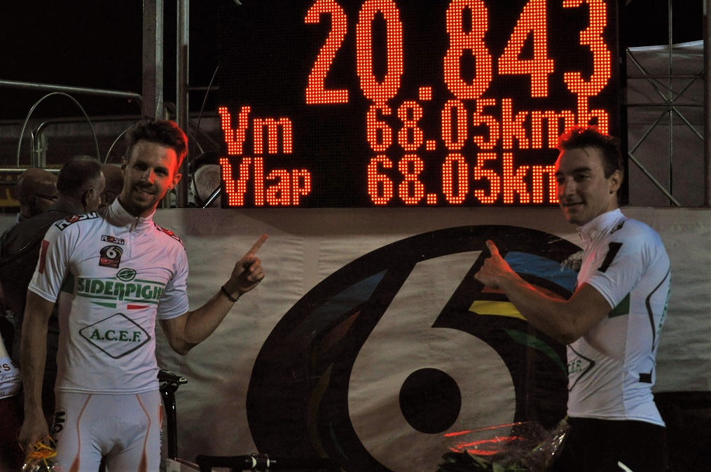 Scartezzini e Viviani nuovo record sulla pista di Fiorenzuola