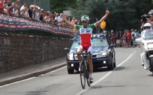 La vittoria di Bagioli lo scorso anno al Piccolo Giro della Valseriana