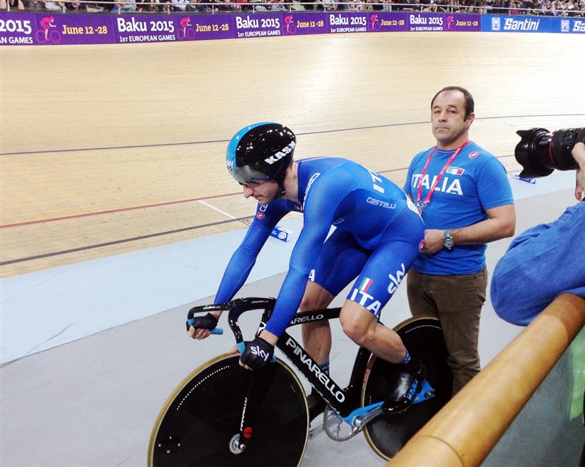 Anche Elia Viviani tra i convocati di Marco Villa per la seconda prova dell'UCI Track Nations Cup al Cairo