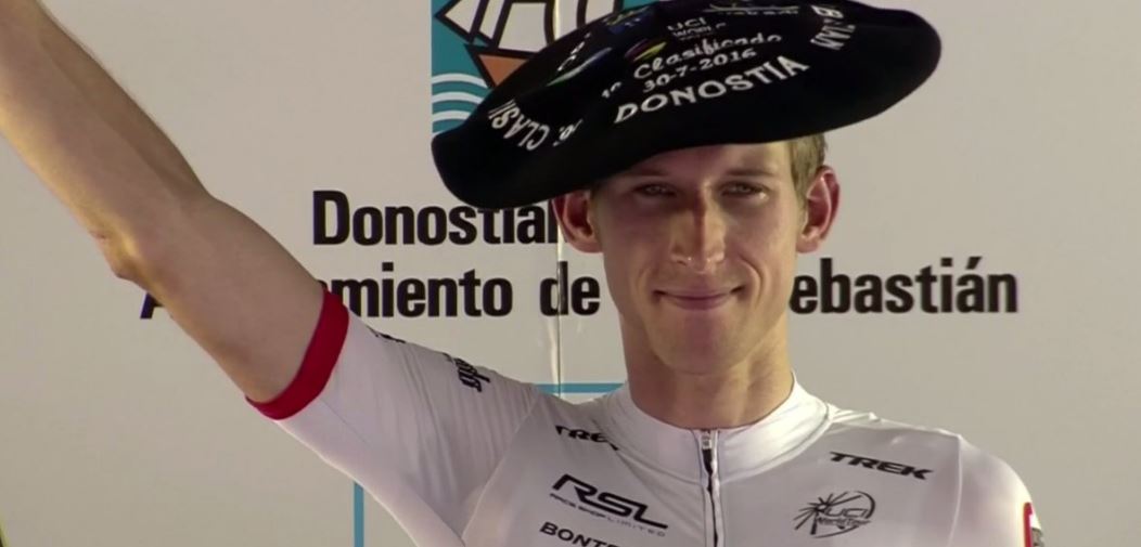 Bauke Mollema (Trek-Segafredo) vincitore della Clasica de San Sebastian 2016