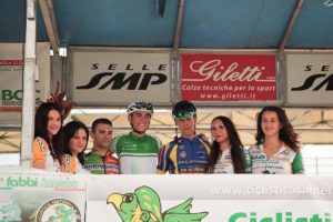 Il podio del Gp Fabbi Imola 2016